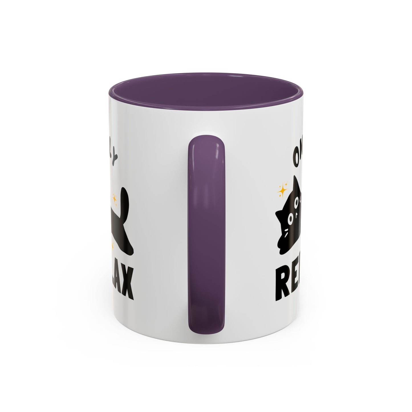 Only Relax Cat Mug | Accent Coffee Mug 11oz 15oz