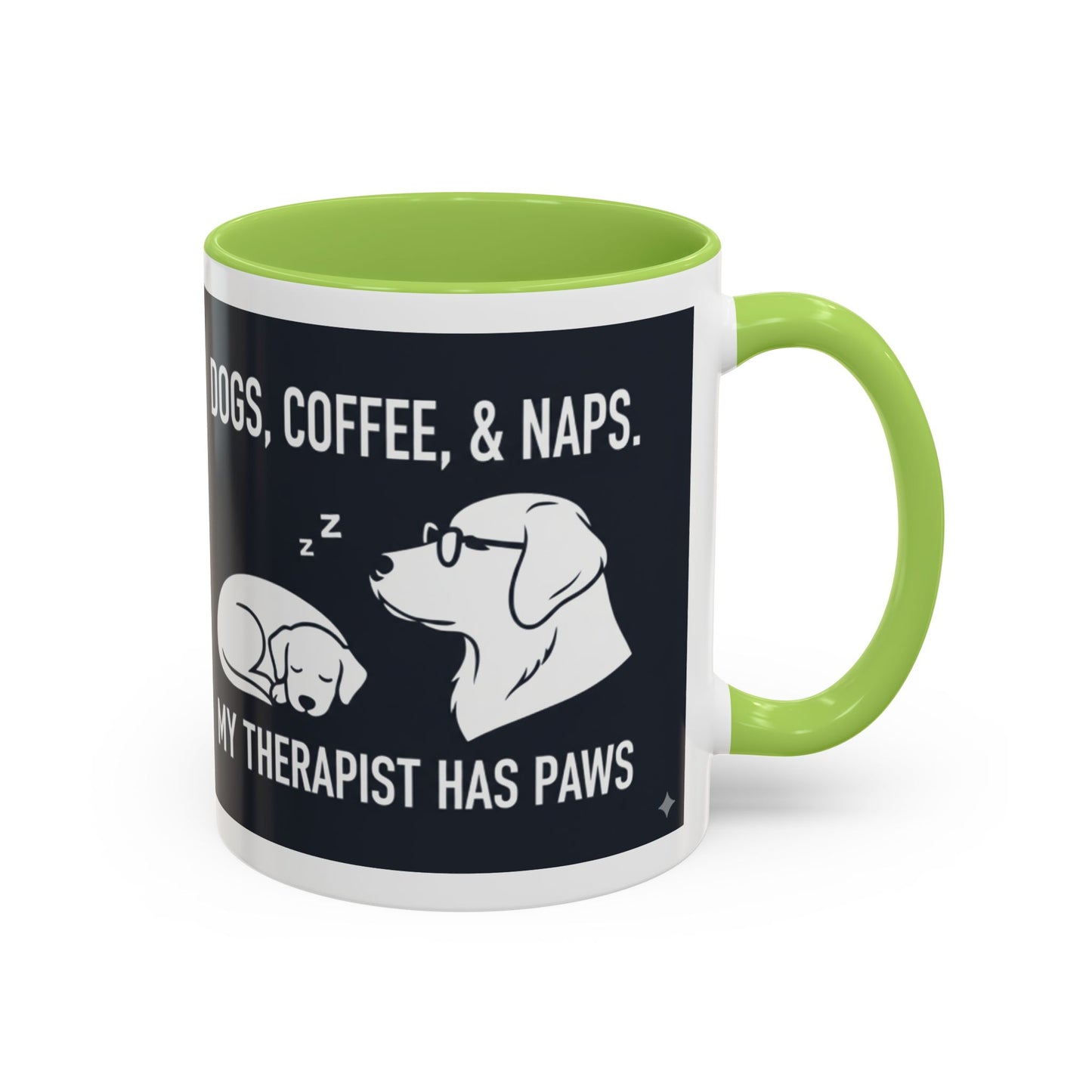 Dogs, Coffee & Naps Coffee Mug | Accent Mug 11oz 15oz