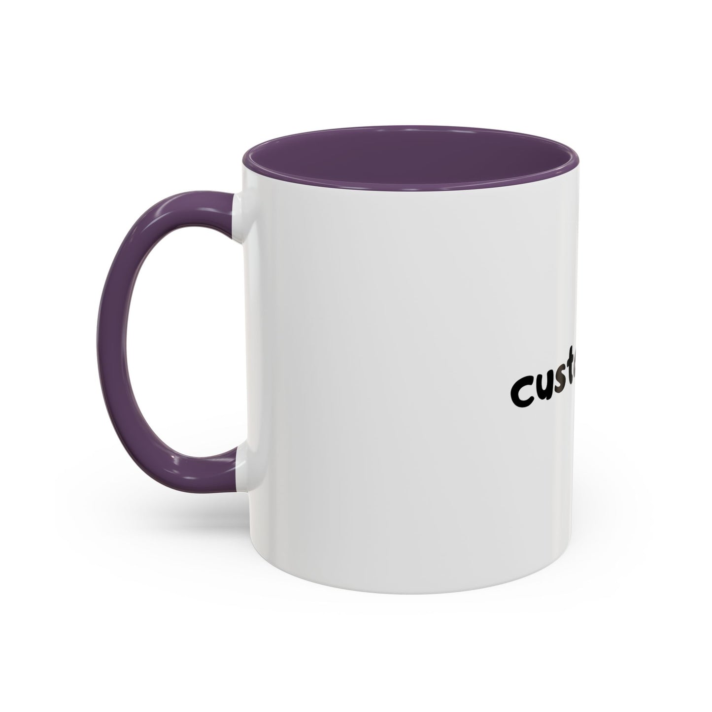 Custom Text Coffee Mug (11, 15oz)