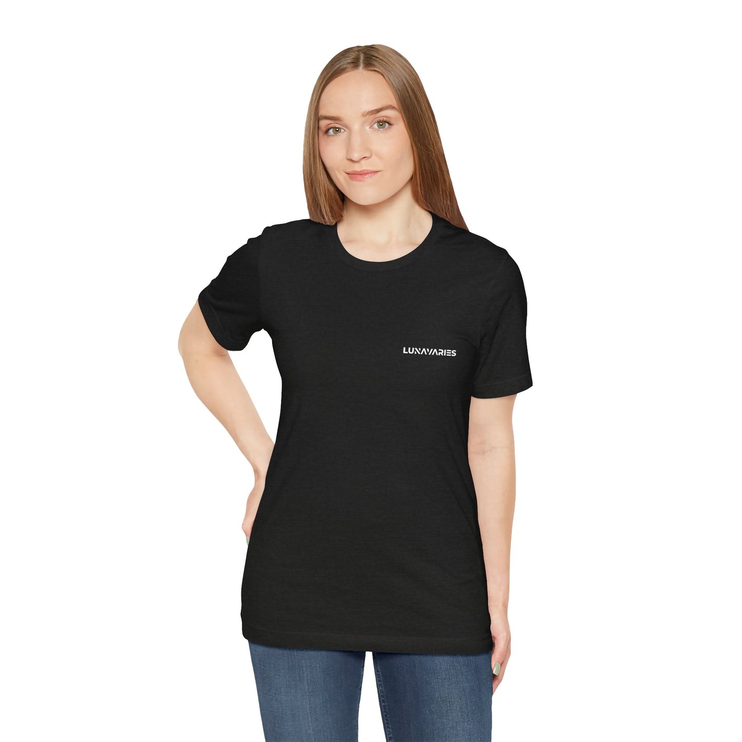 UNISEX Lunavares Minimal Logo T-Shirt — Casual Crewneck Tee