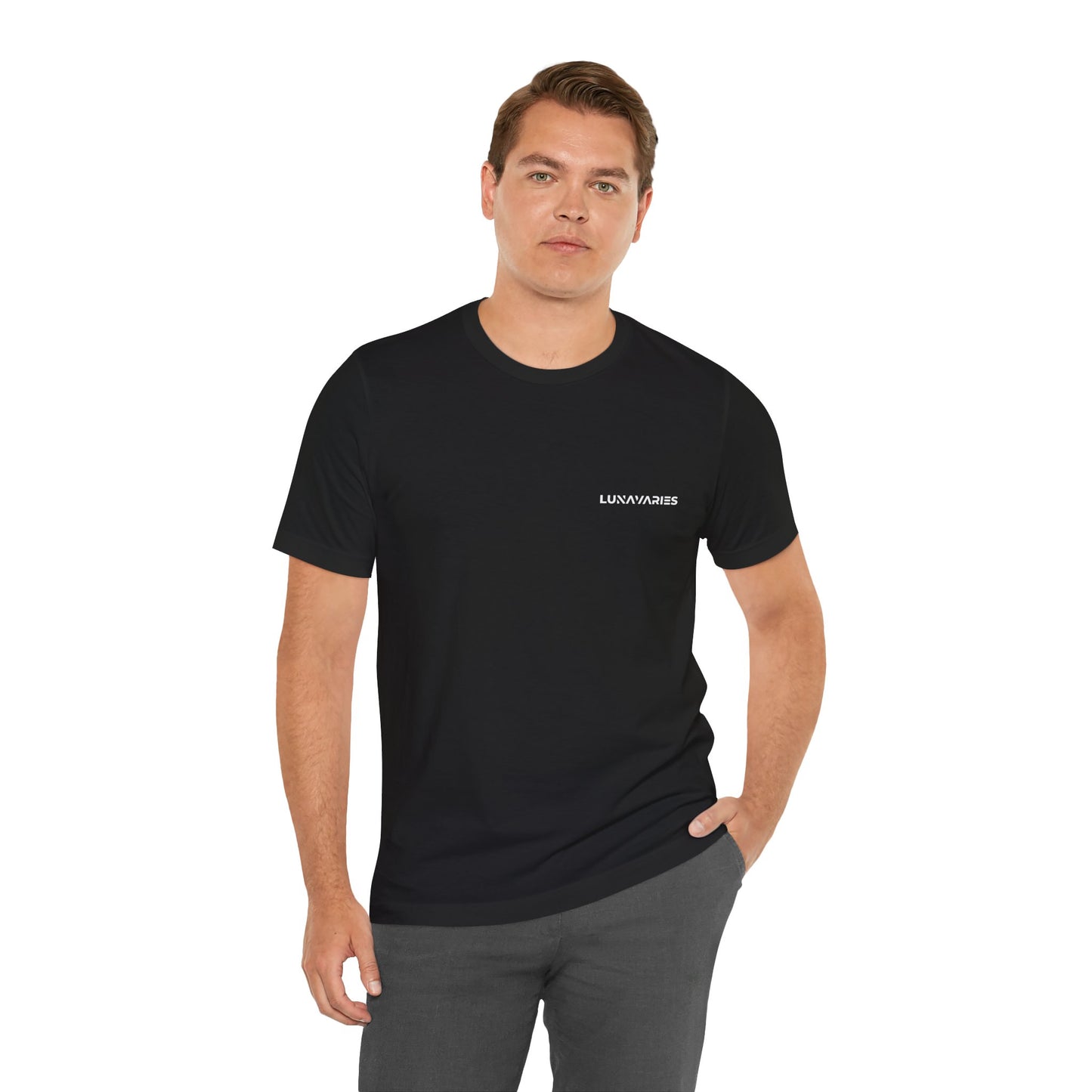 UNISEX Lunavares Minimal Logo T-Shirt — Casual Crewneck Tee