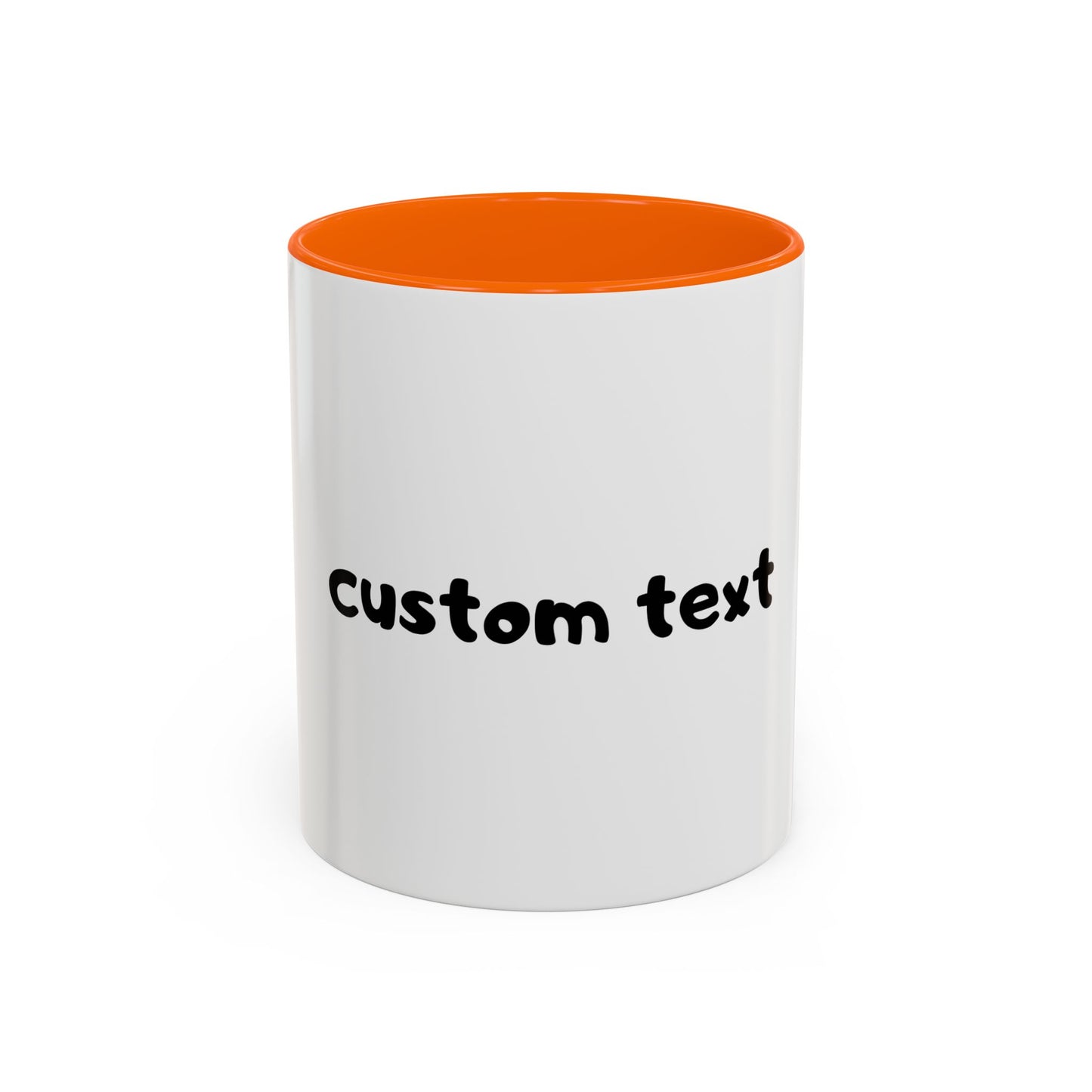 Custom Text Coffee Mug (11, 15oz)