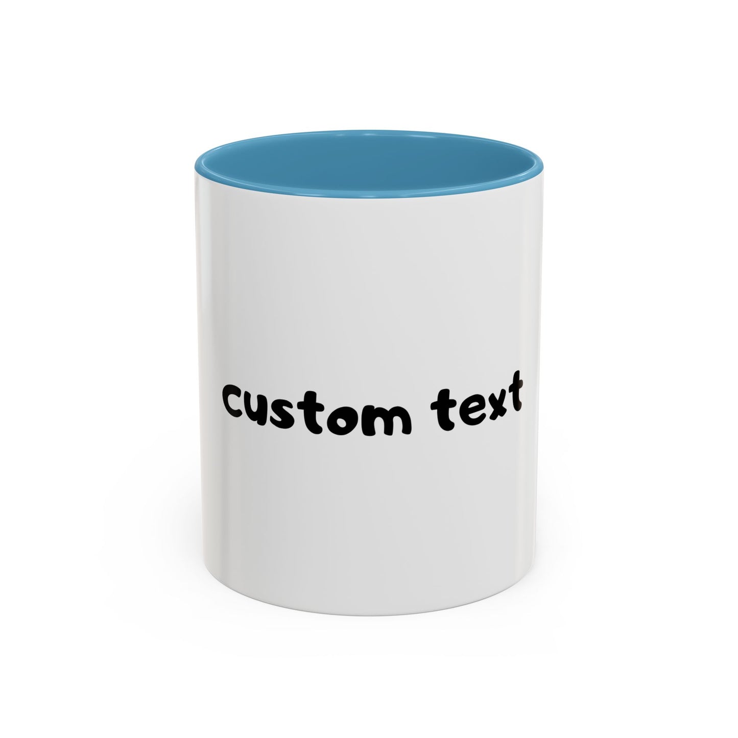 Custom Text Coffee Mug (11, 15oz)