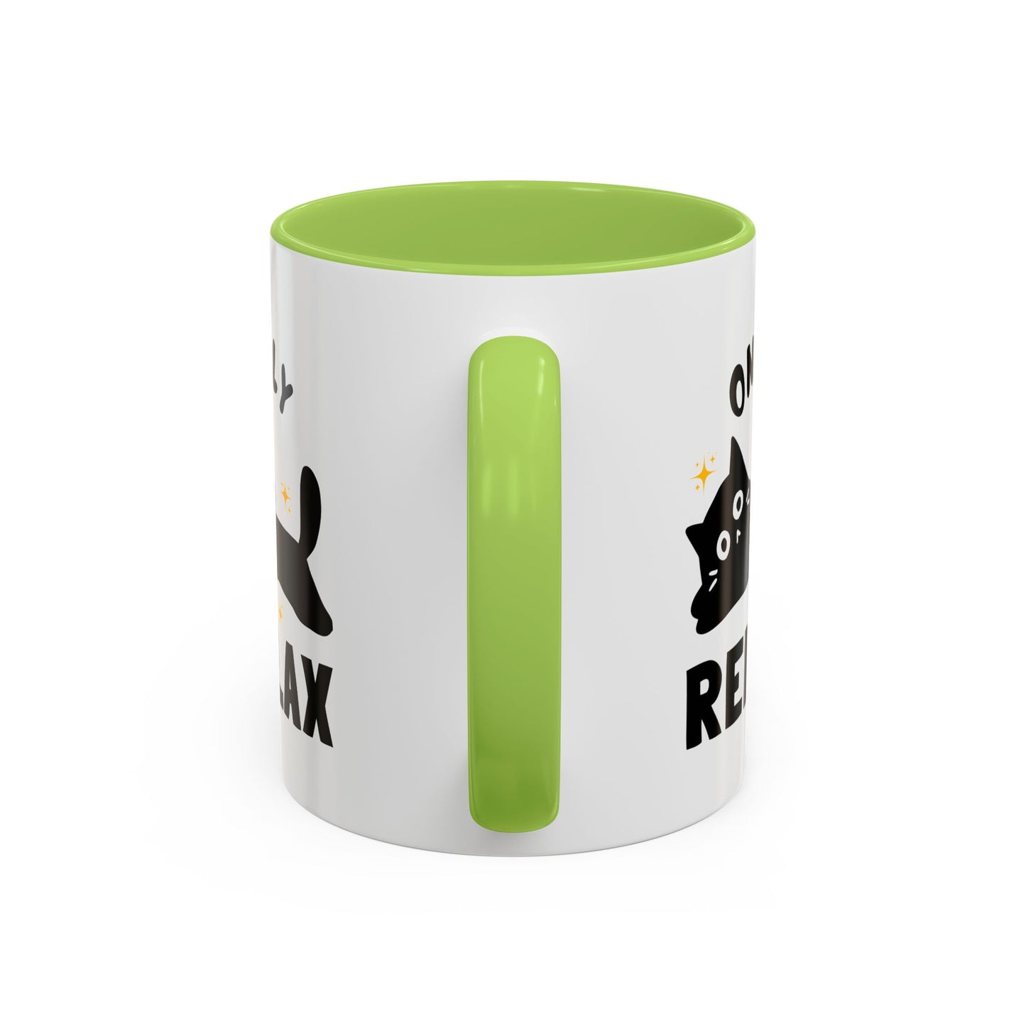 Only Relax Cat Mug | Accent Coffee Mug 11oz 15oz