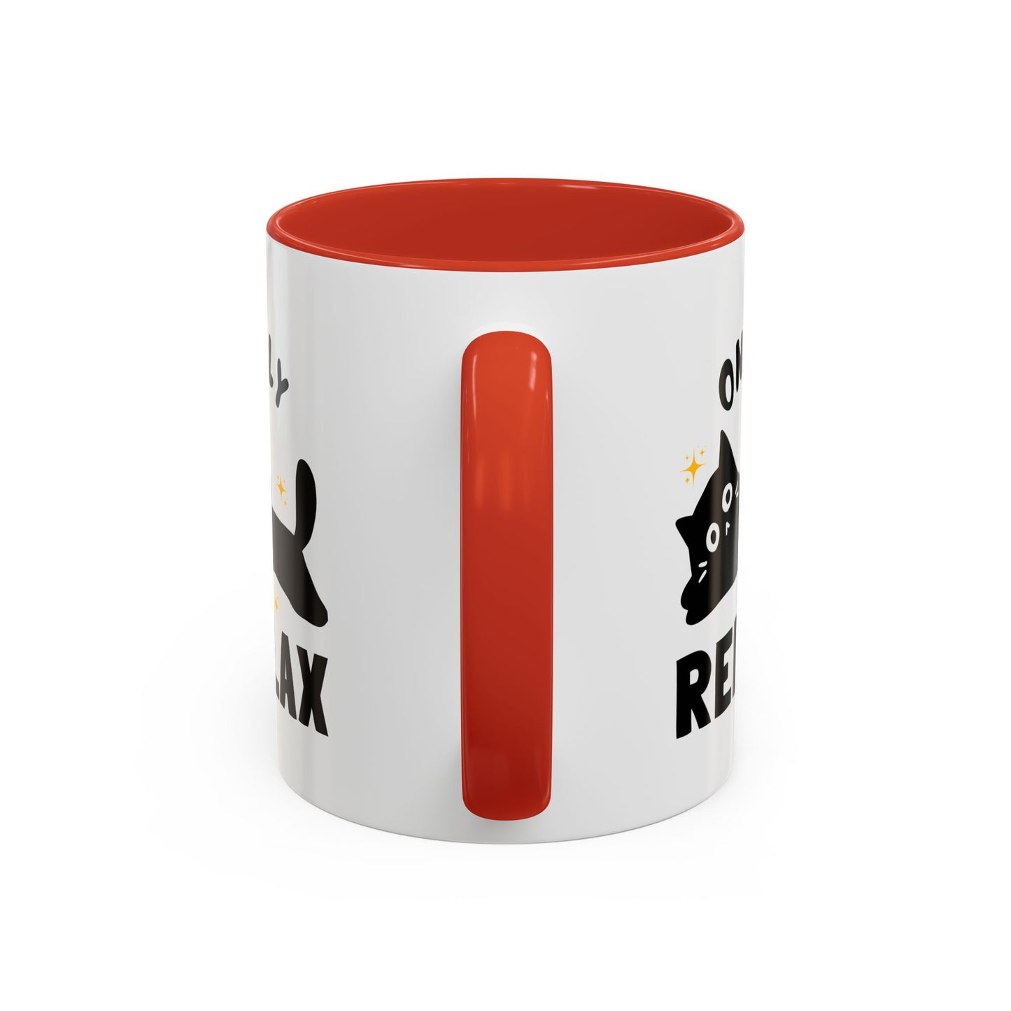 Only Relax Cat Mug | Accent Coffee Mug 11oz 15oz