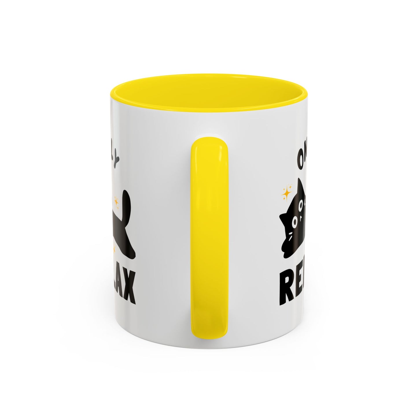 Only Relax Cat Mug | Accent Coffee Mug 11oz 15oz