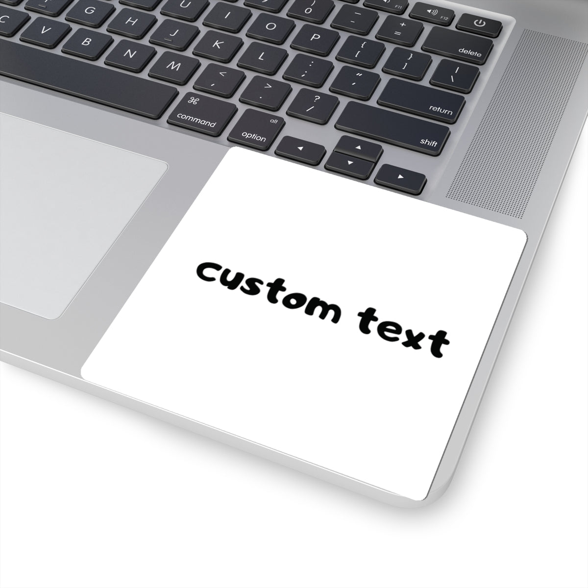 Custom Text Kiss-Cut Sticker – Personalized Name/Message Decal