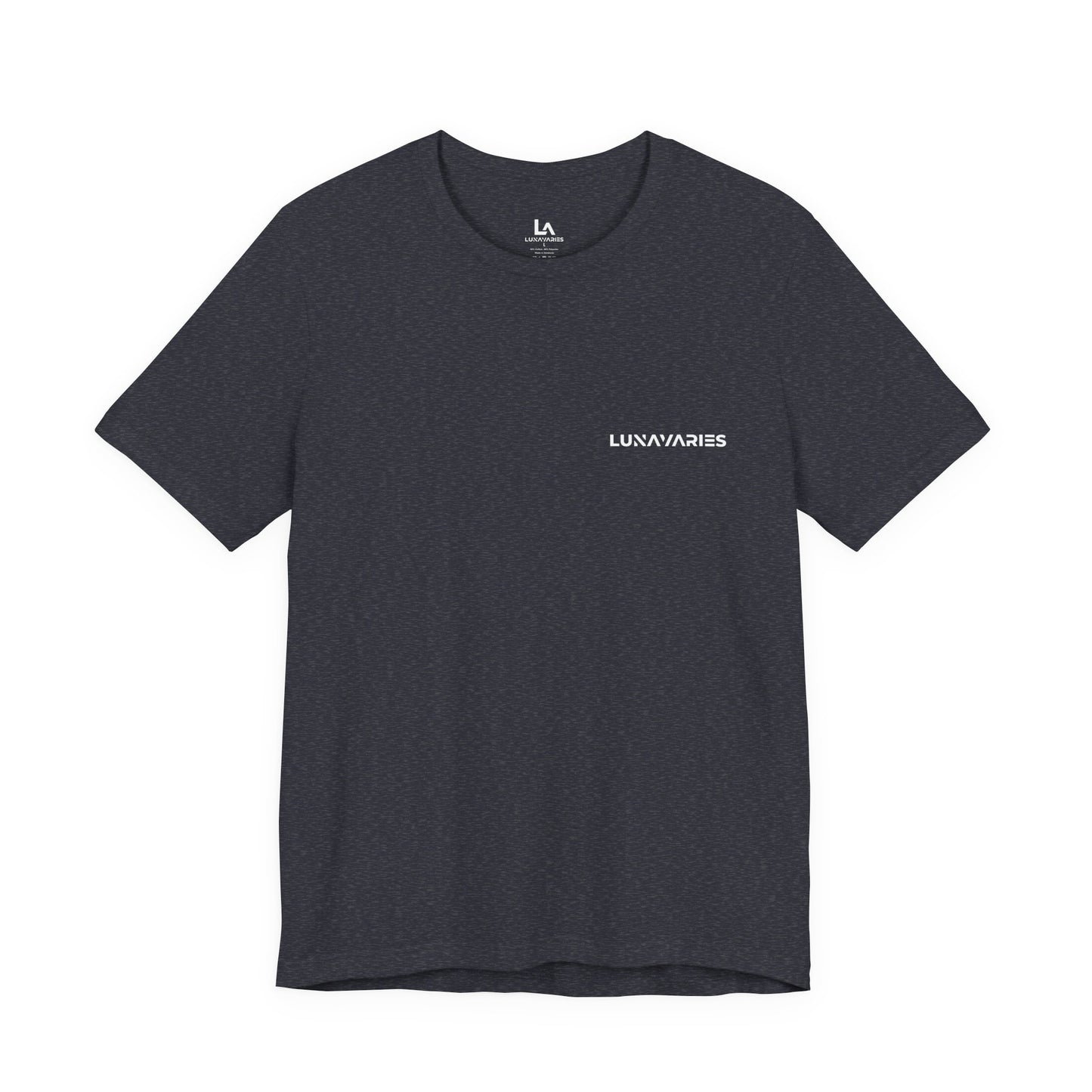 UNISEX Lunavares Minimal Logo T-Shirt — Casual Crewneck Tee