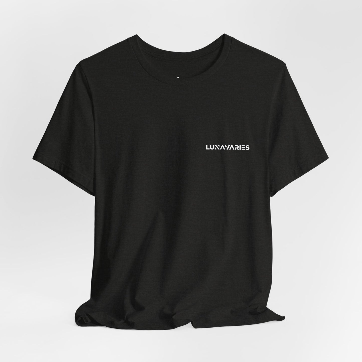 UNISEX Lunavares Minimal Logo T-Shirt — Casual Crewneck Tee