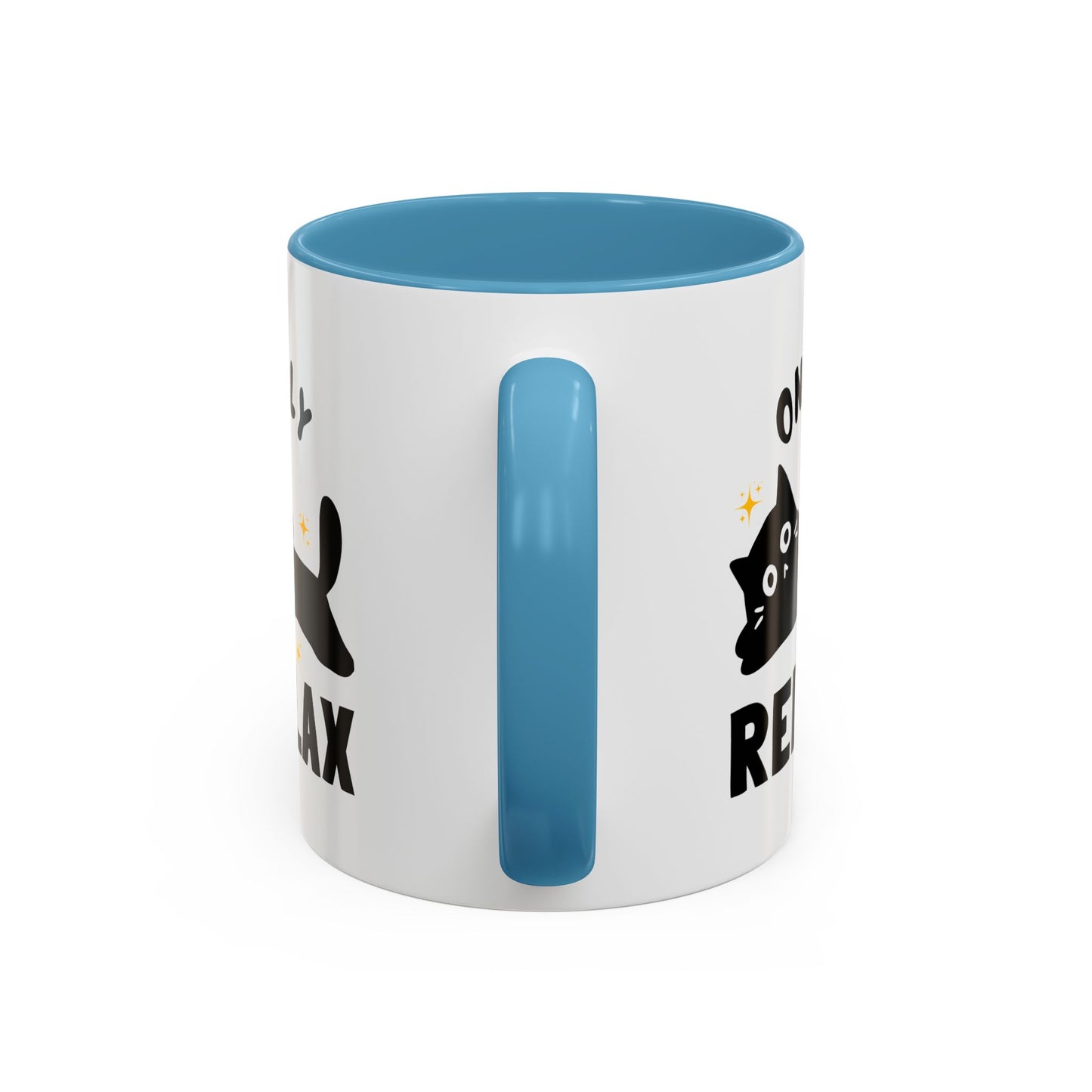 Only Relax Cat Mug | Accent Coffee Mug 11oz 15oz