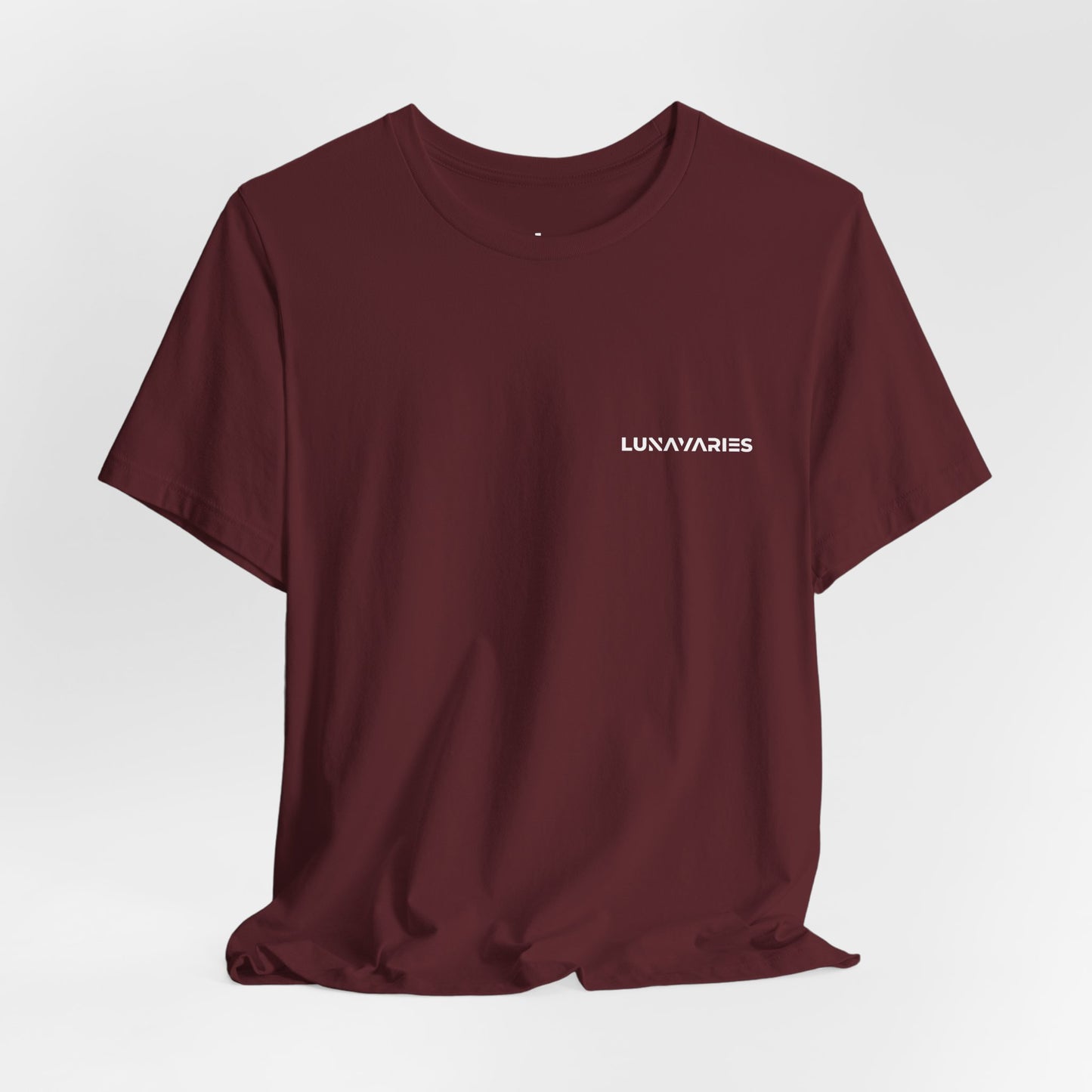 UNISEX Lunavares Minimal Logo T-Shirt — Casual Crewneck Tee
