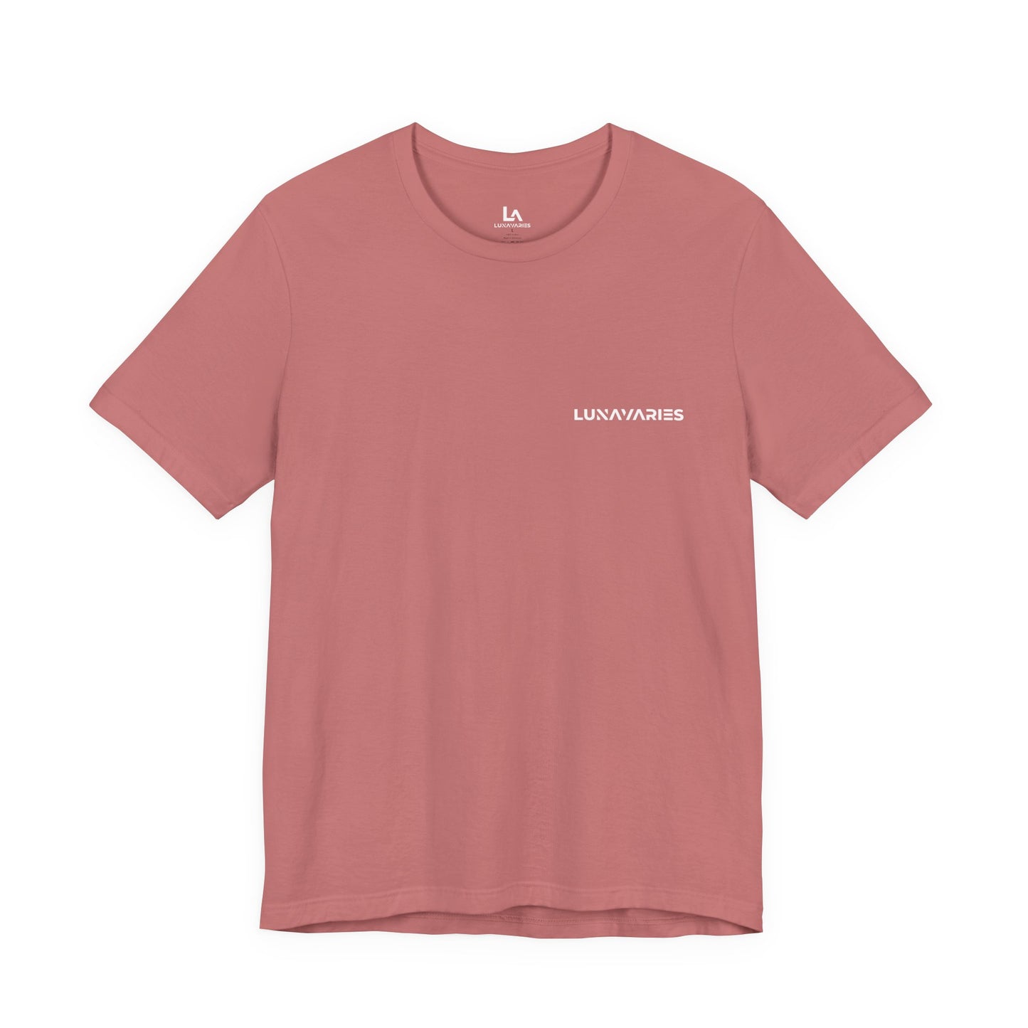 UNISEX Lunavares Minimal Logo T-Shirt — Casual Crewneck Tee