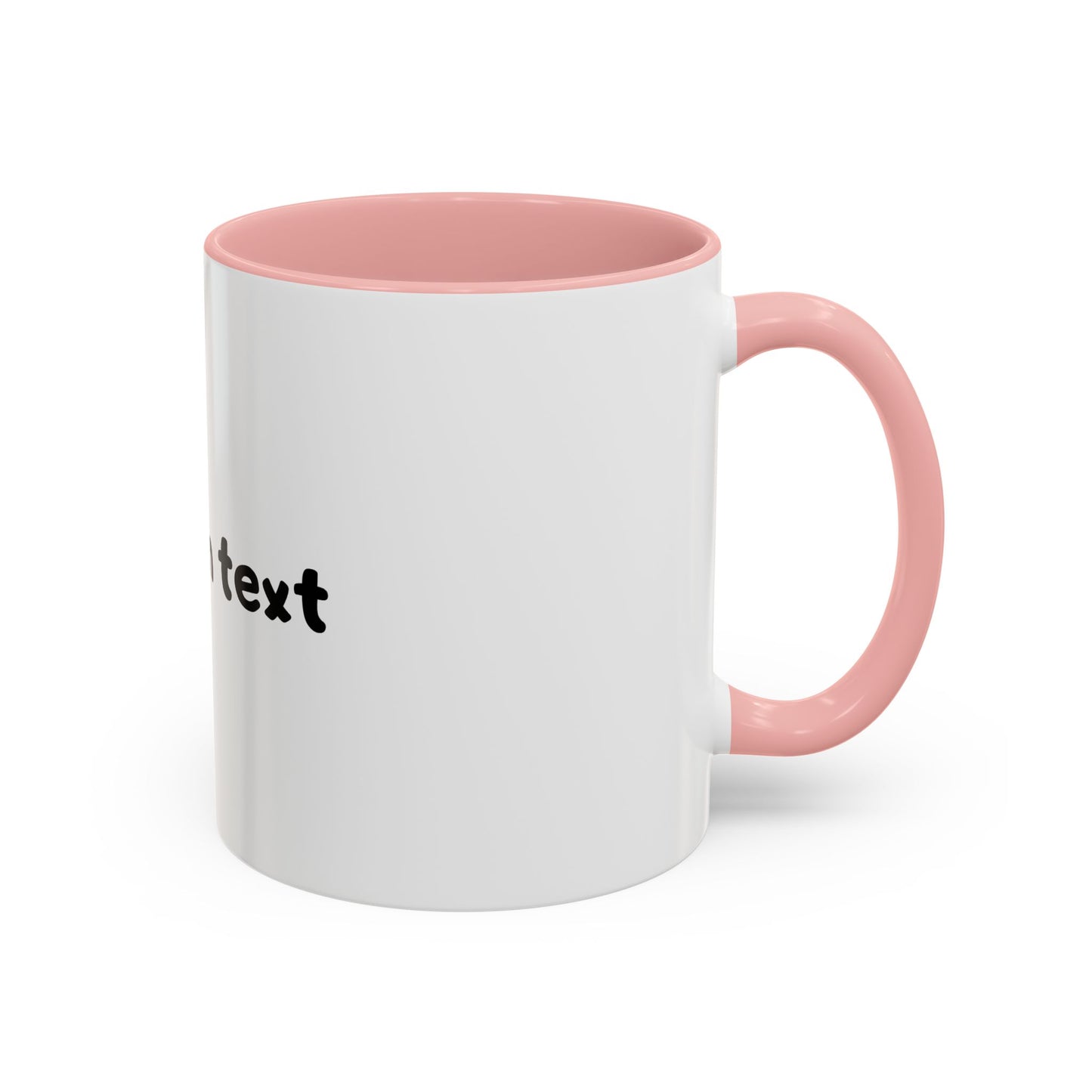 Custom Text Coffee Mug (11, 15oz)