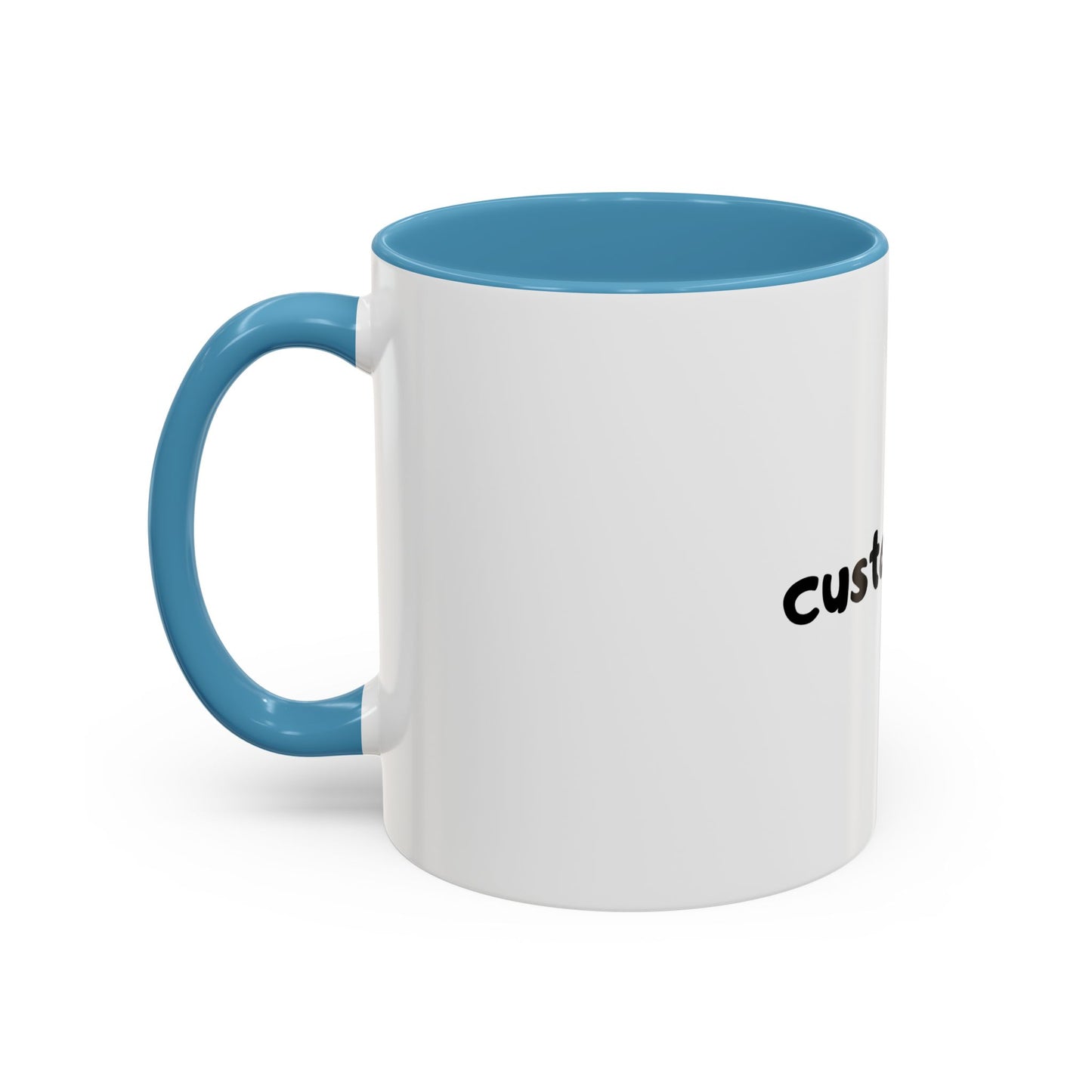 Custom Text Coffee Mug (11, 15oz)