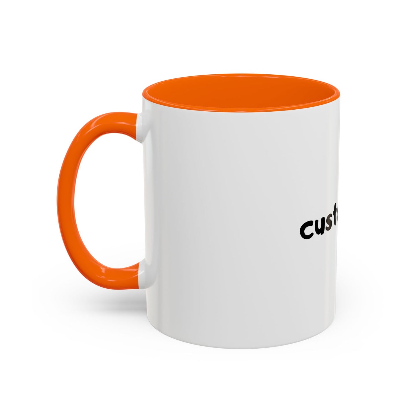 Custom Text Coffee Mug (11, 15oz)