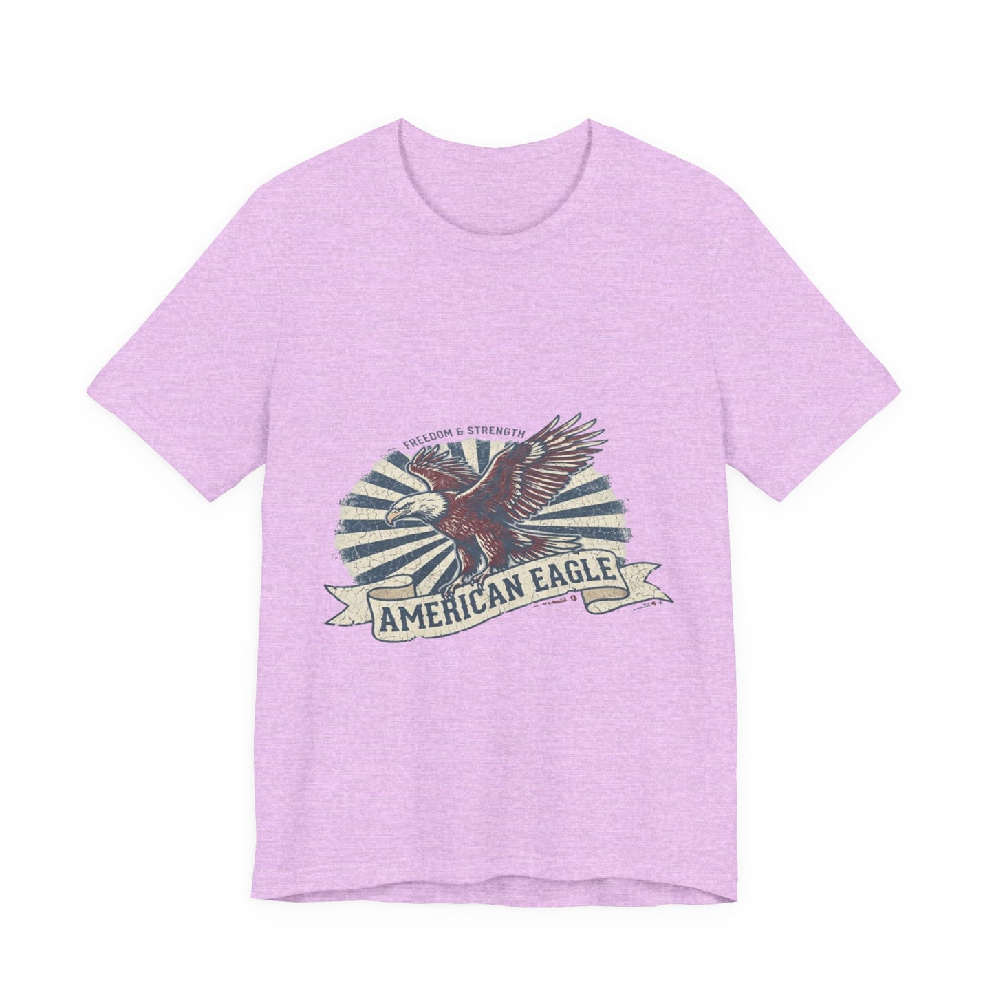 Vintage American Eagle T-Shirt Design, Patriotic USA Eagle Graphic Tee, Retro Distressed American Flag Shirt, 4th of July Unisex Apparel