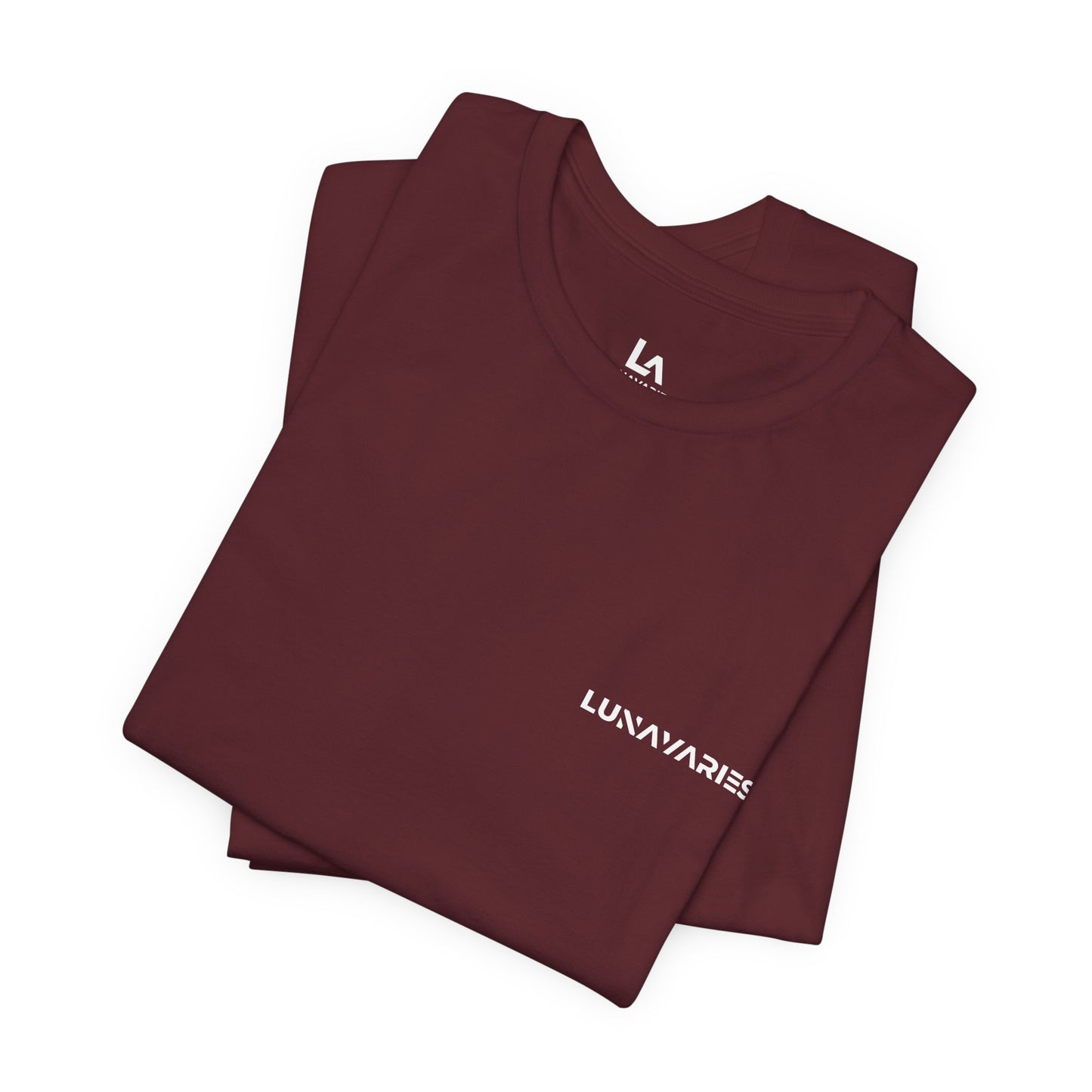 UNISEX Lunavares Minimal Logo T-Shirt — Casual Crewneck Tee