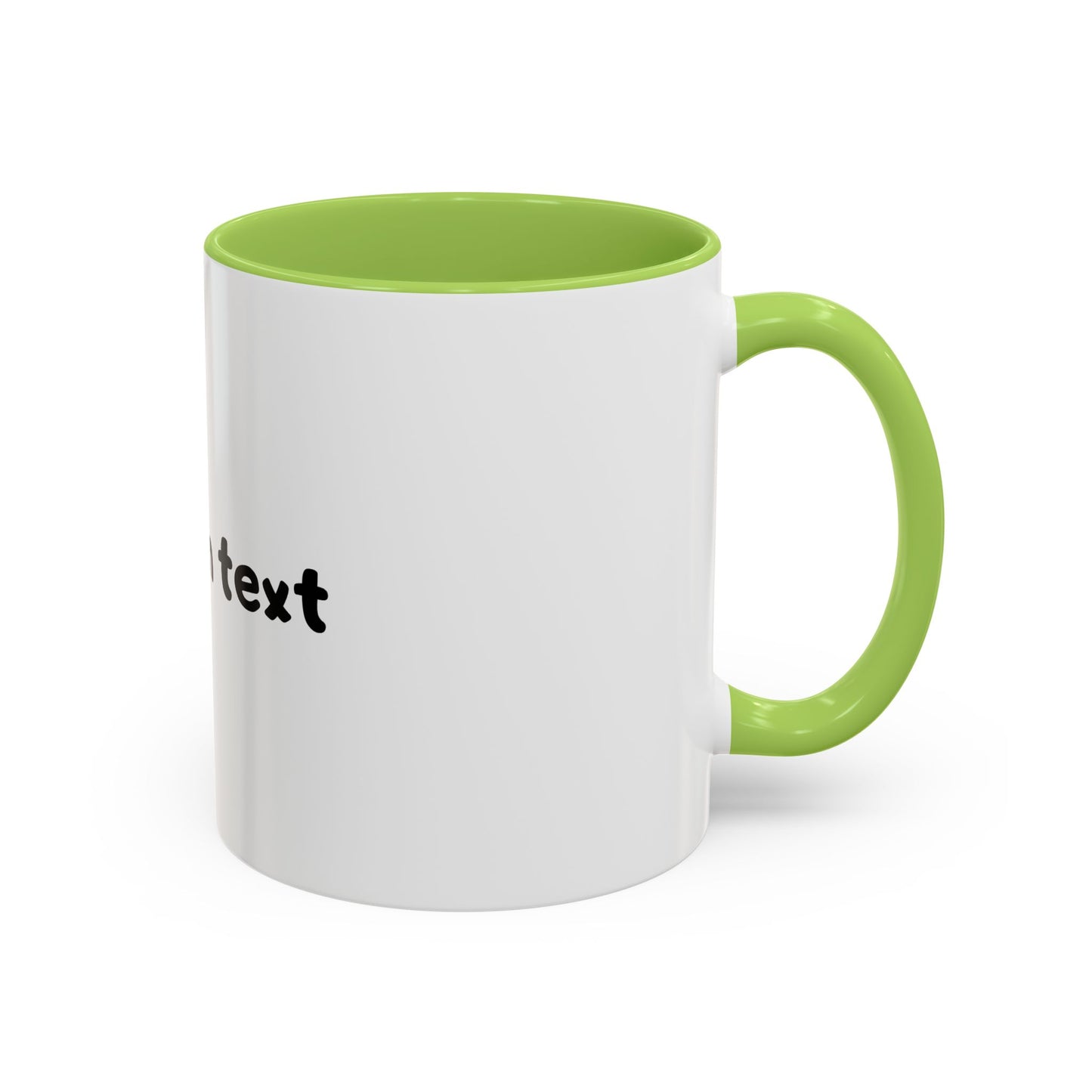 Custom Text Coffee Mug (11, 15oz)