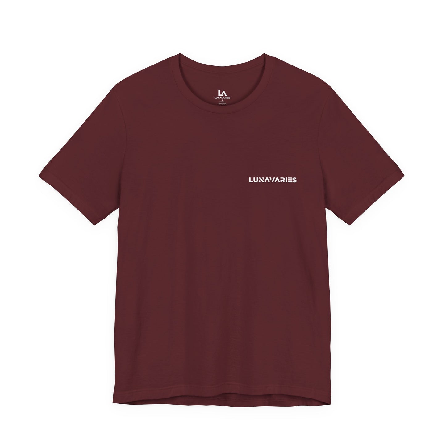UNISEX Lunavares Minimal Logo T-Shirt — Casual Crewneck Tee