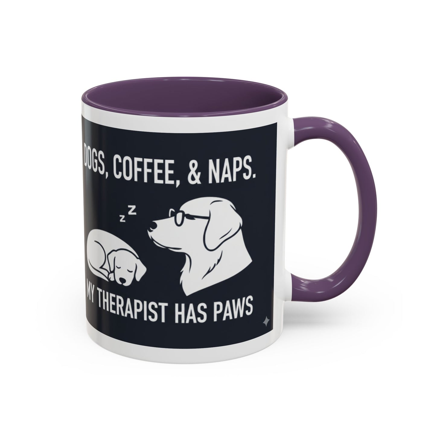 Dogs, Coffee & Naps Coffee Mug | Accent Mug 11oz 15oz