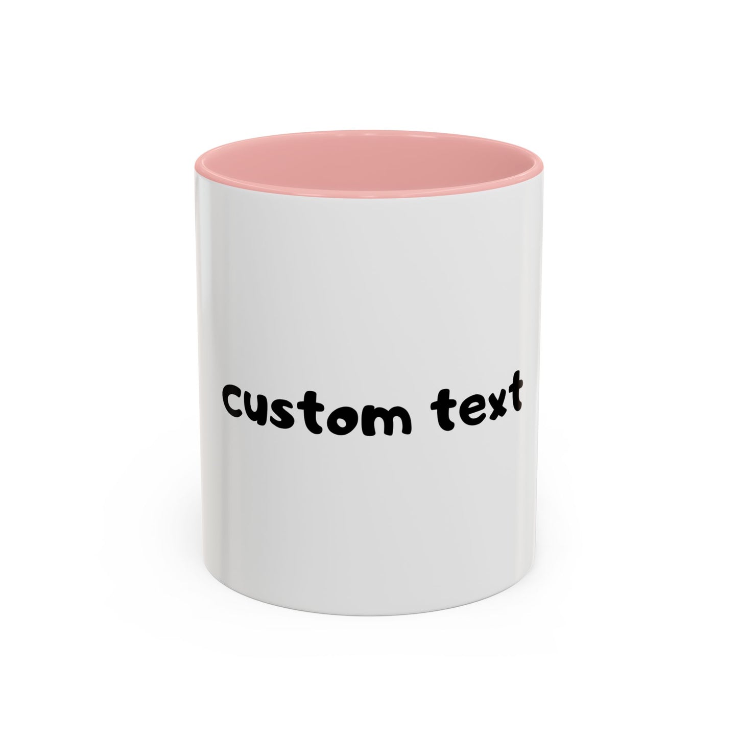 Custom Text Coffee Mug (11, 15oz)