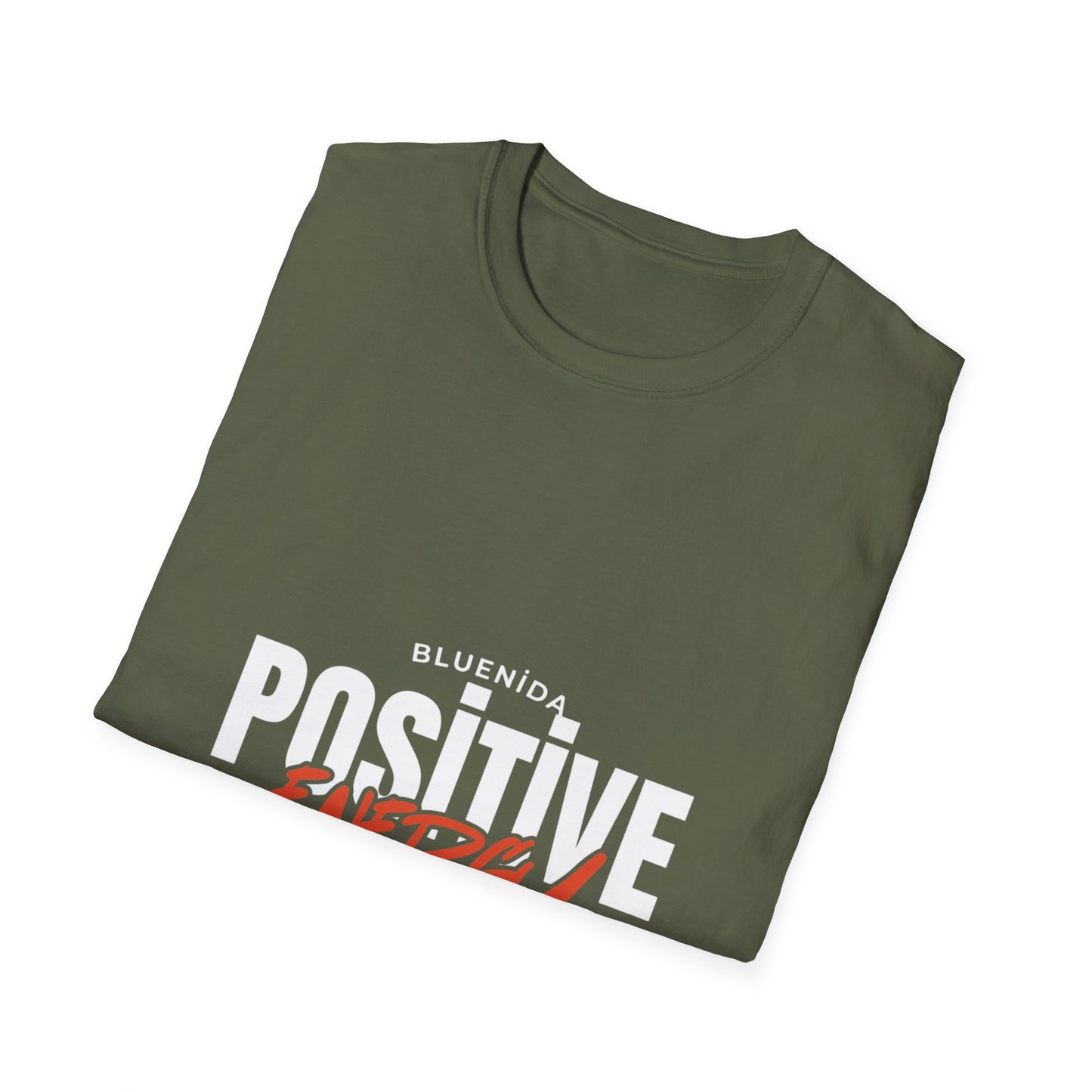Positive Energy T-Shirt | Motivational Typographic Design