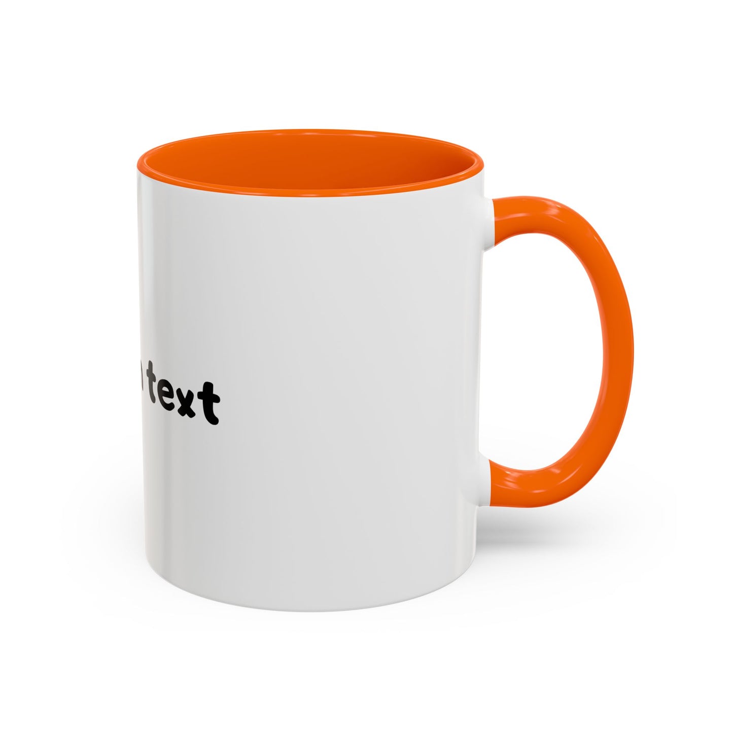 Custom Text Coffee Mug (11, 15oz)