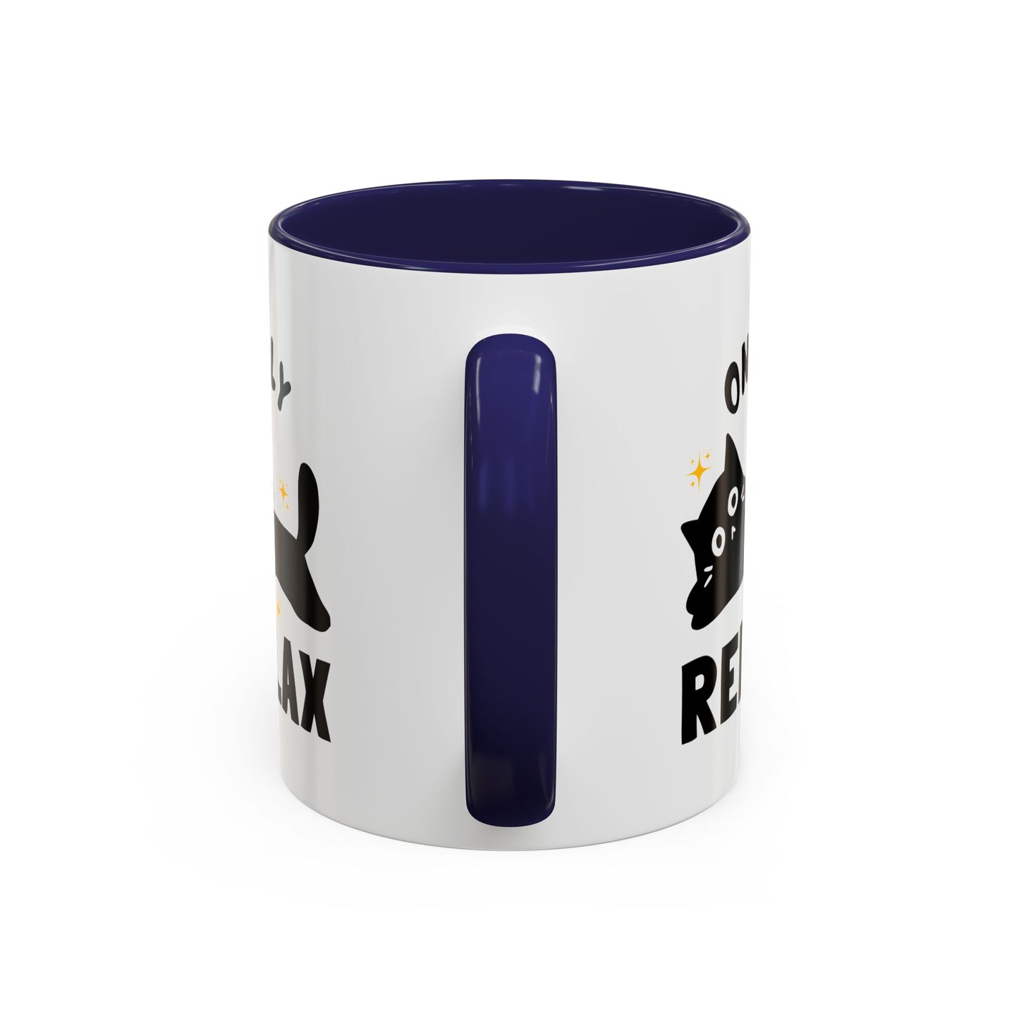 Only Relax Cat Mug | Accent Coffee Mug 11oz 15oz