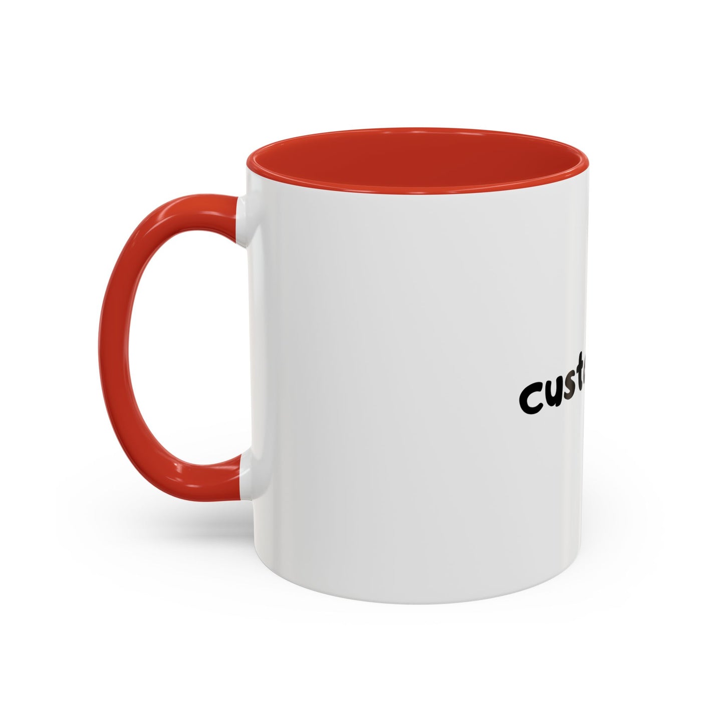 Custom Text Coffee Mug (11, 15oz)