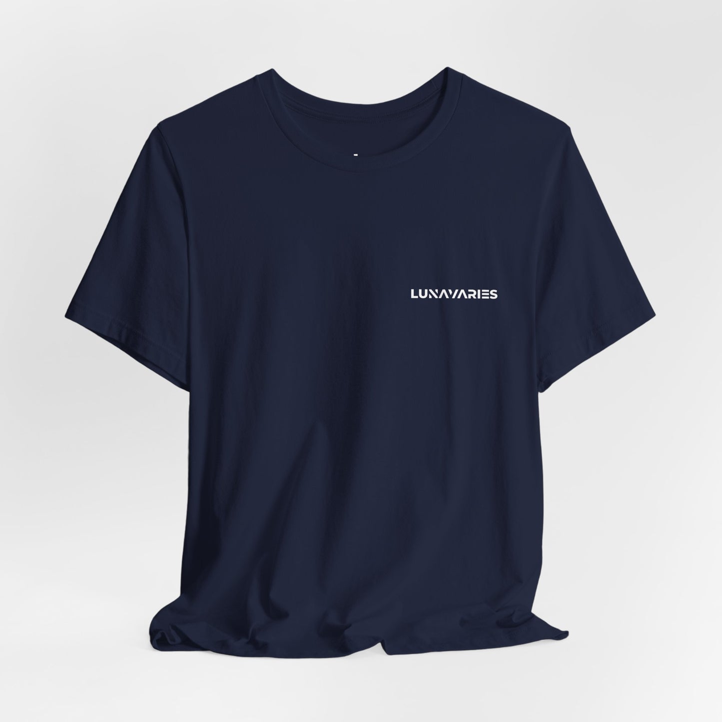 UNISEX Lunavares Minimal Logo T-Shirt — Casual Crewneck Tee