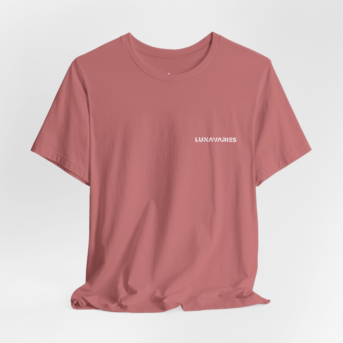 UNISEX Lunavares Minimal Logo T-Shirt — Casual Crewneck Tee