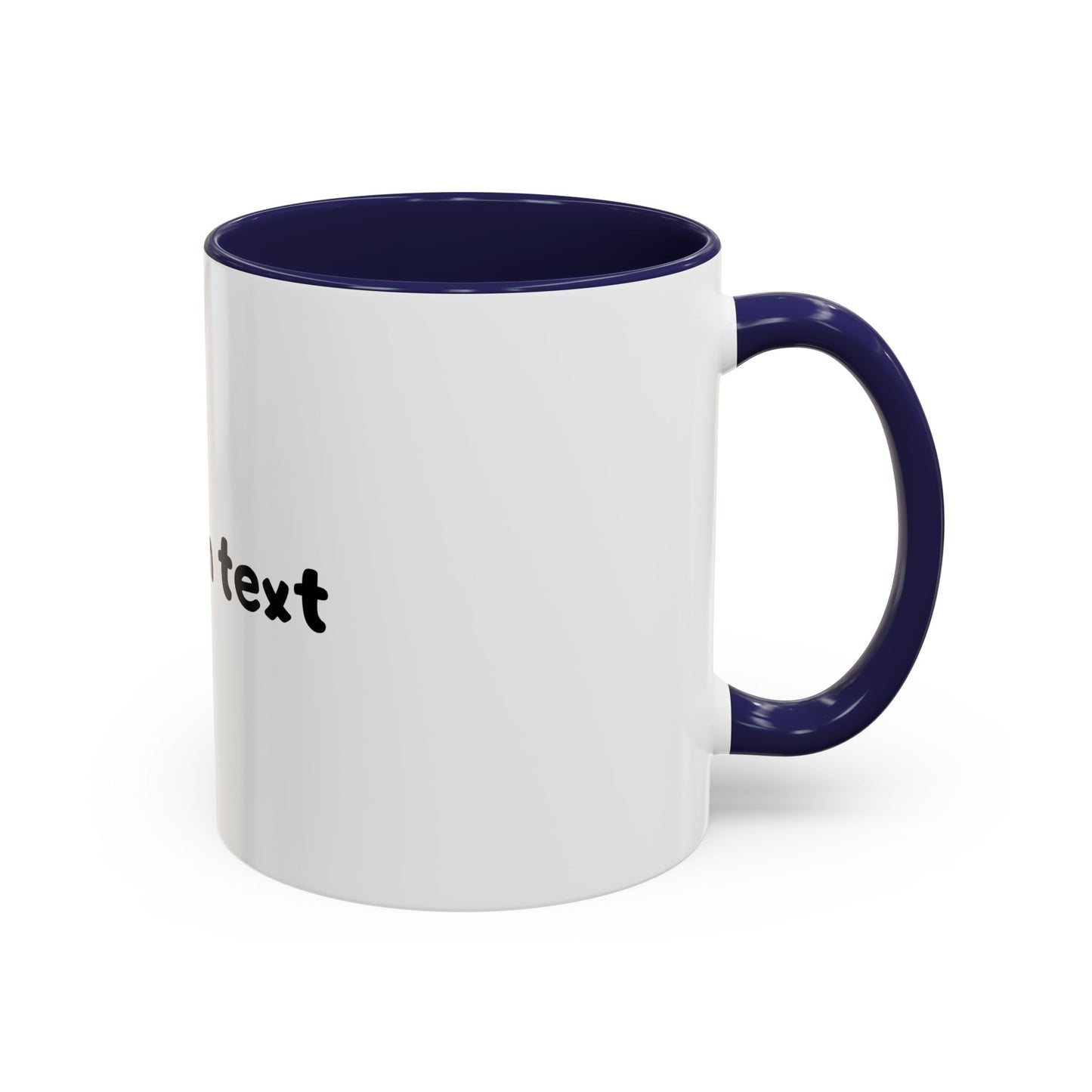 Custom Text Coffee Mug (11, 15oz)
