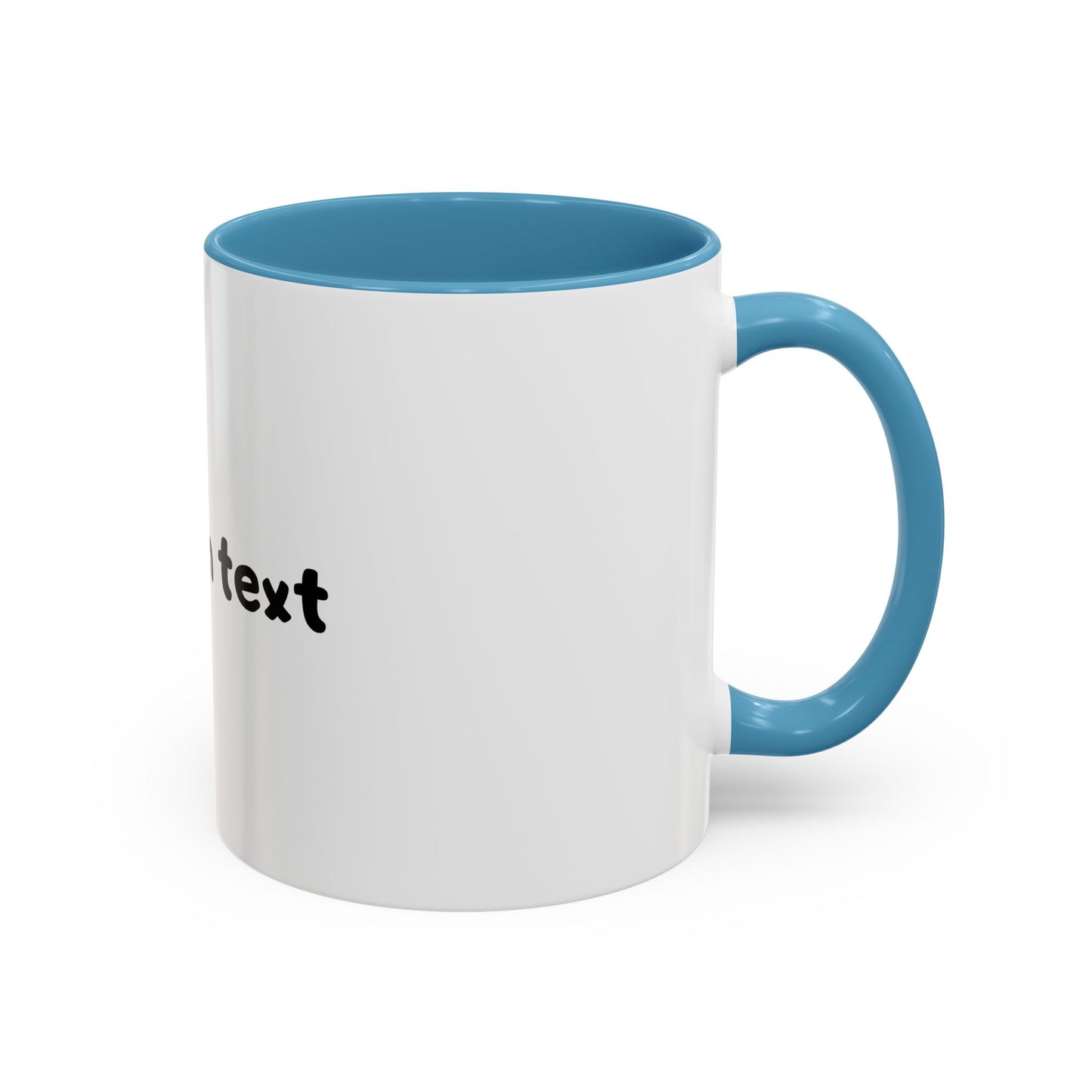 Custom Text Coffee Mug (11, 15oz)