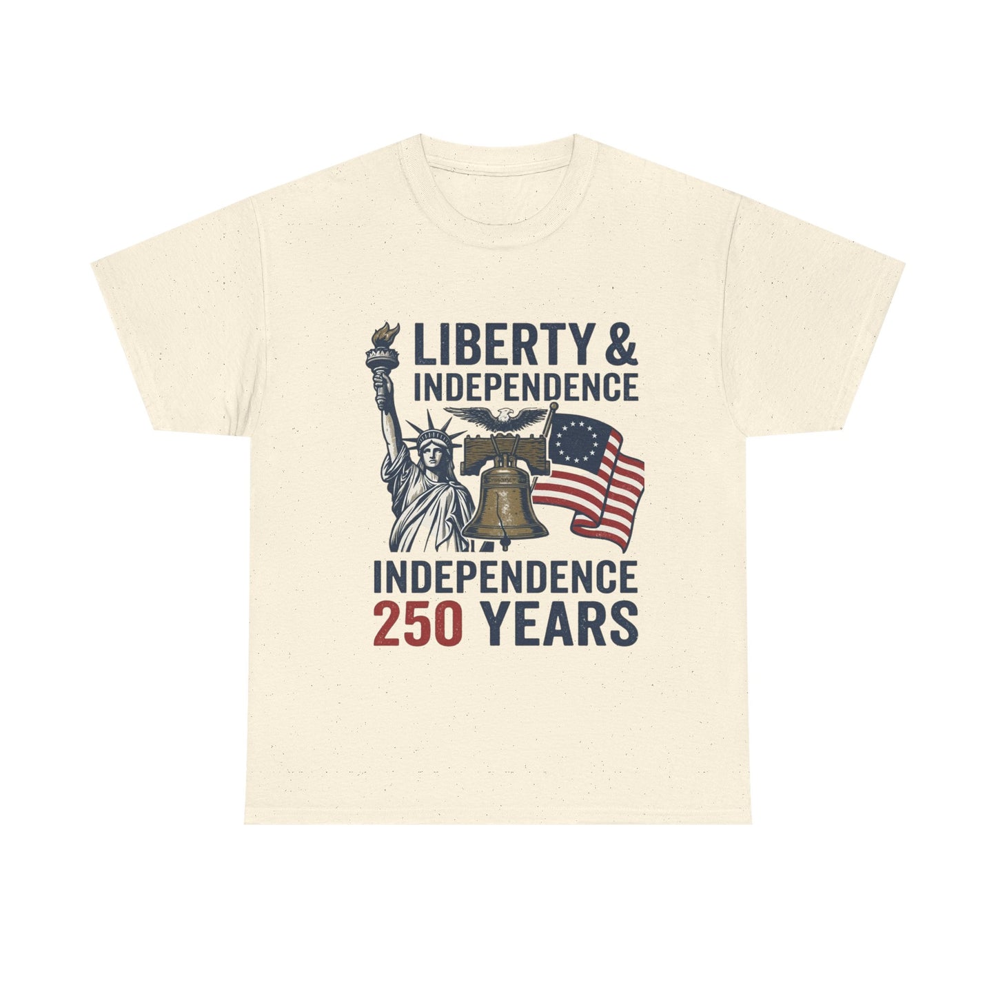 Semiquincentennial Shirt, USA Independence 250 Years T-Shirt, Patriotic America 1776 Tee, 4th of July Liberty Bell Statue of Liberty Gift