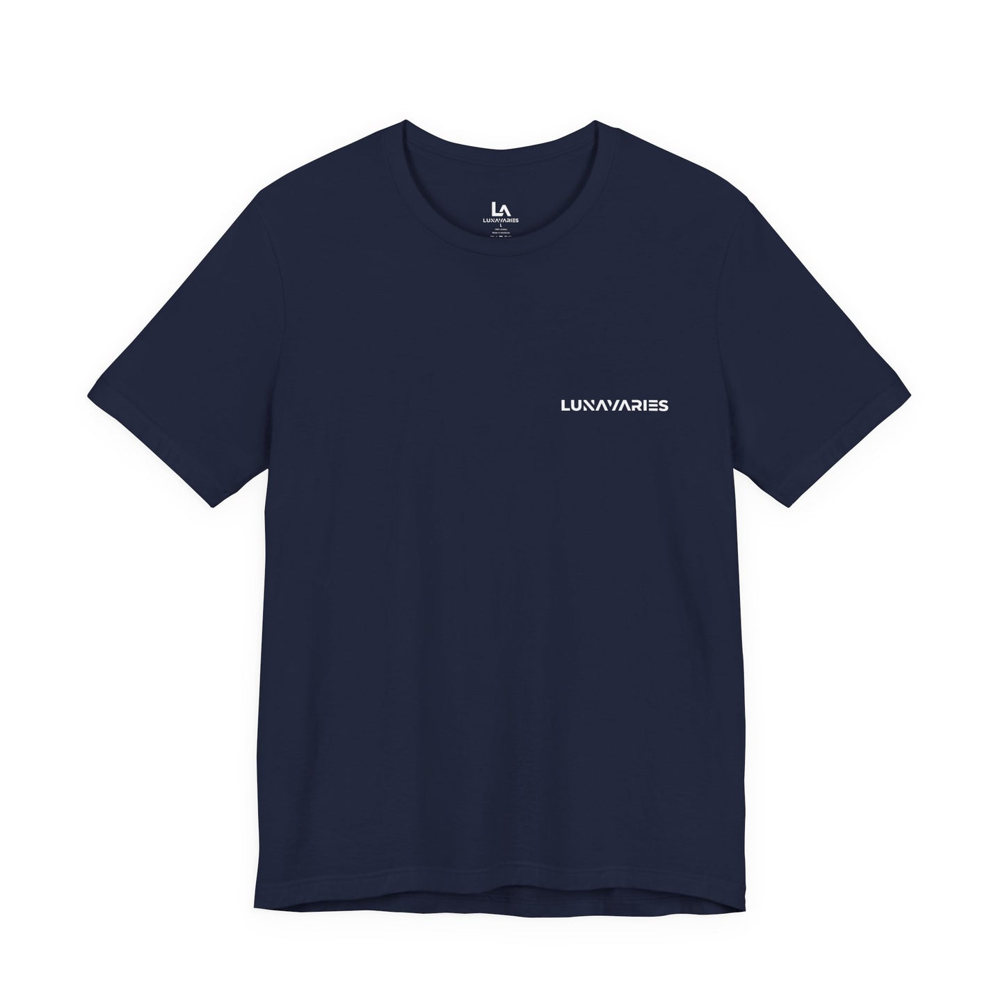UNISEX Lunavares Minimal Logo T-Shirt — Casual Crewneck Tee