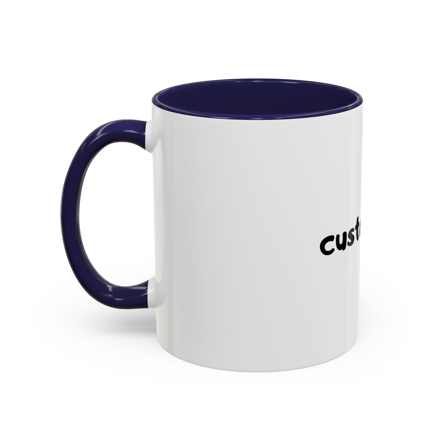 Custom Text Coffee Mug (11, 15oz)