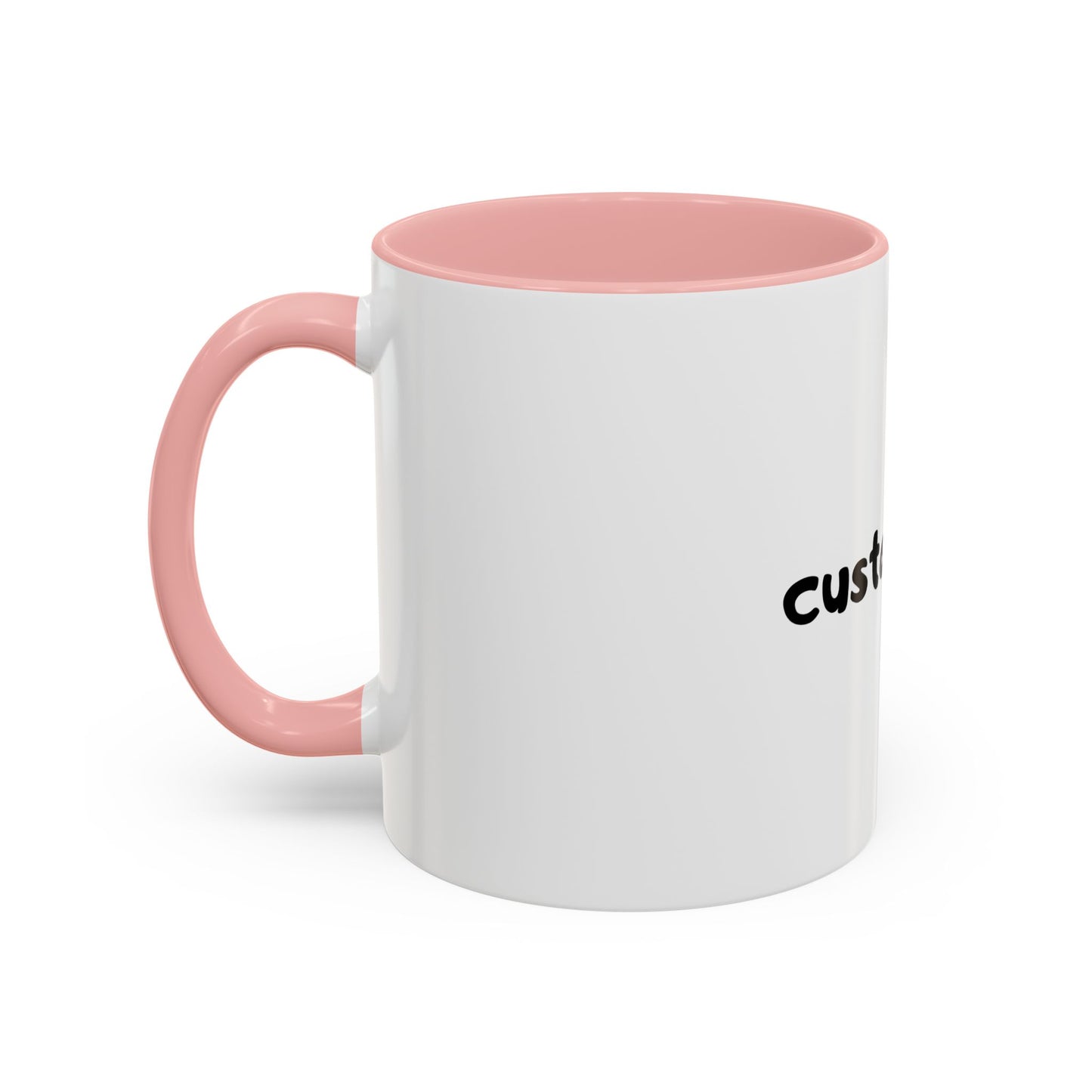 Custom Text Coffee Mug (11, 15oz)
