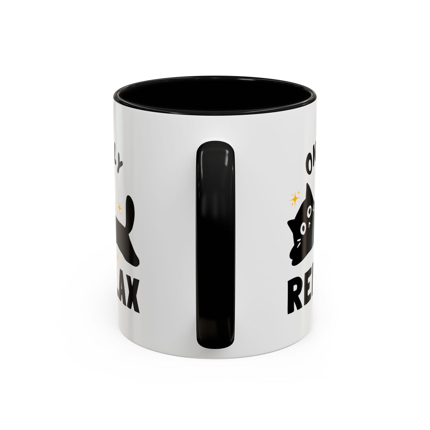 Only Relax Cat Mug | Accent Coffee Mug 11oz 15oz