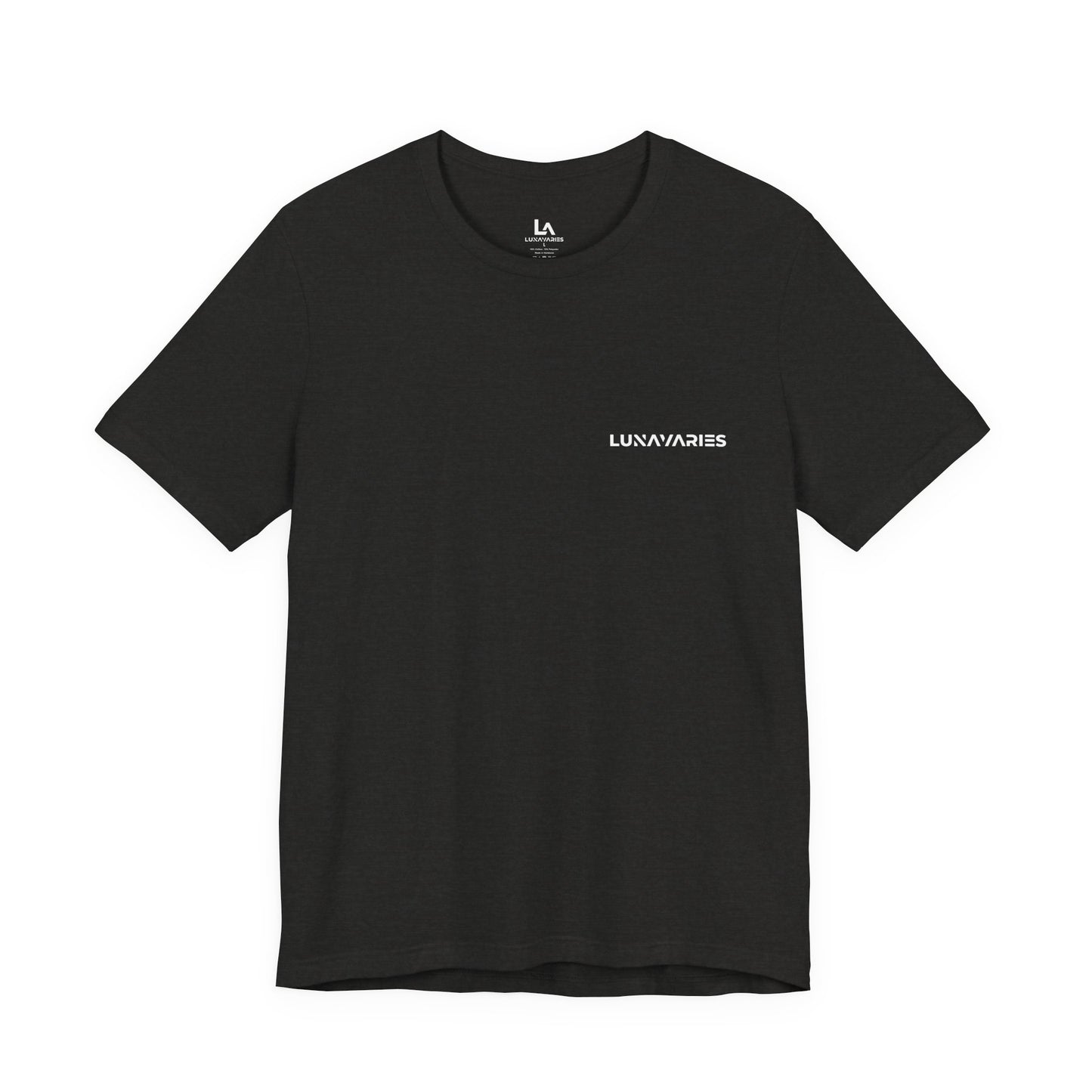 UNISEX Lunavares Minimal Logo T-Shirt — Casual Crewneck Tee