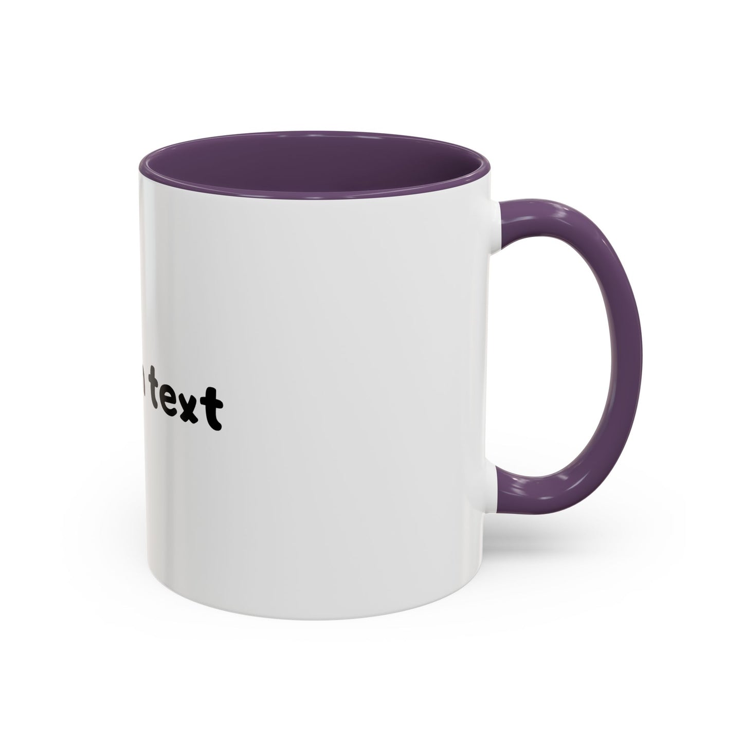 Custom Text Coffee Mug (11, 15oz)