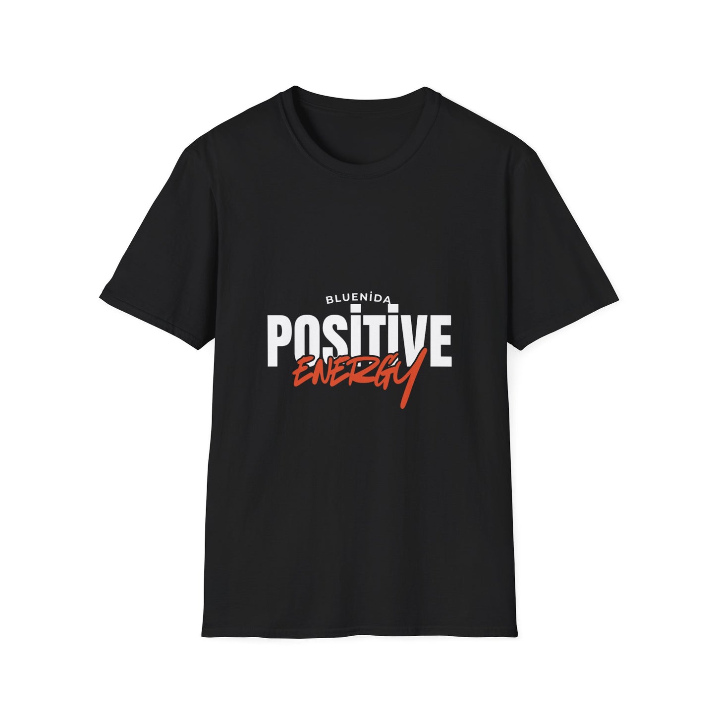 Positive Energy T-Shirt | Motivational Typographic Design