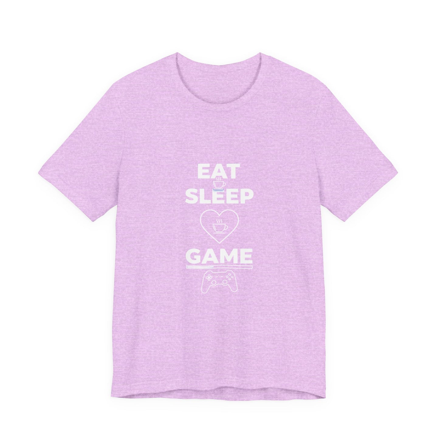 Eat Sleep Game T-Shirt, Coffee Lover Gamer Gift, Funny Video Gaming Shirt, Gamer Life Tee, Gaming Controller Apparel, Gift