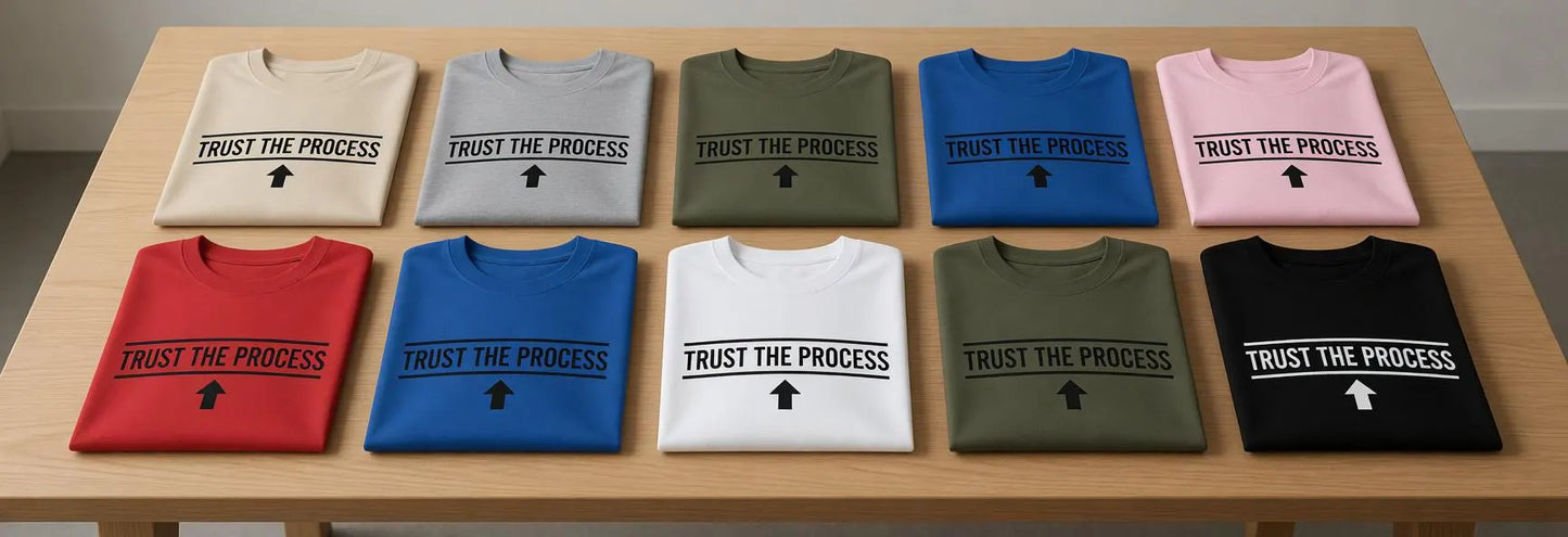 Trust The Process tee | Motivational Arrow T-Shirt