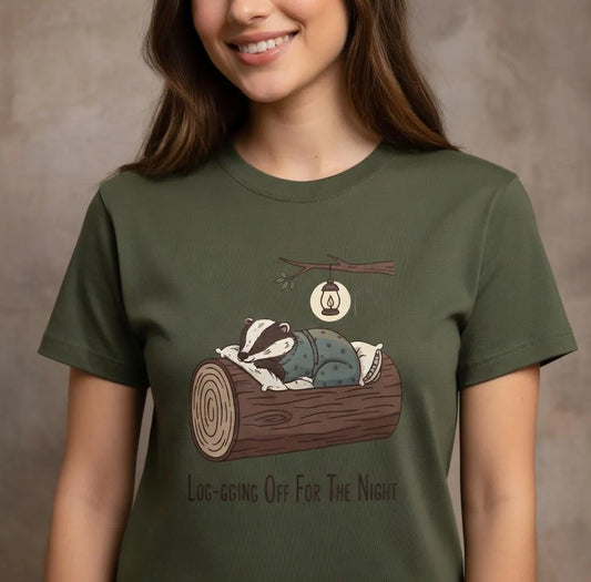 Sleepy Owl Reading Shirt | 'Owl-Nighter No More' Book Lover Tee