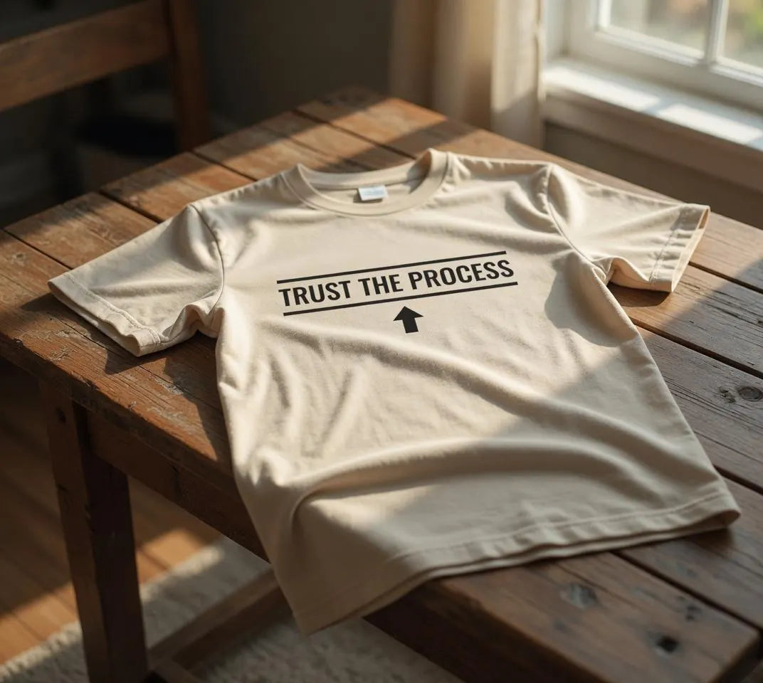 Trust The Process tee | Motivational Arrow T-Shirt