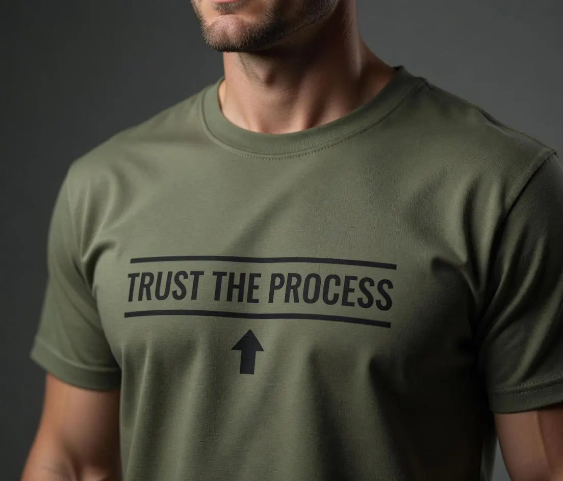 Trust The Process tee | Motivational Arrow T-Shirt