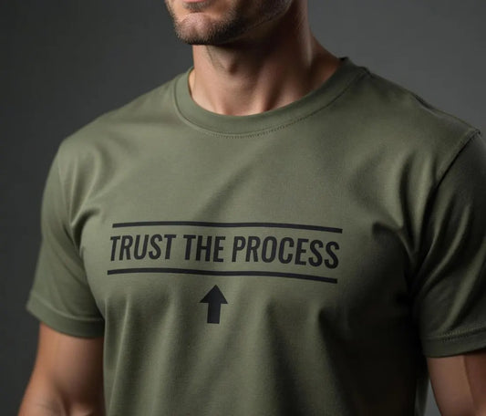 Trust The Process tee | Motivational Arrow T-Shirt